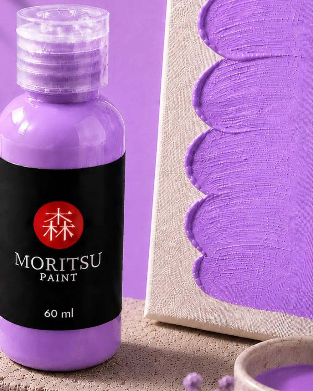 Moritsu Premium Acrylic Paint warna Taro